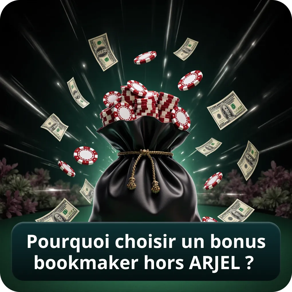 Pourquoi choisir un bonus bookmaker hors ARJEL ?