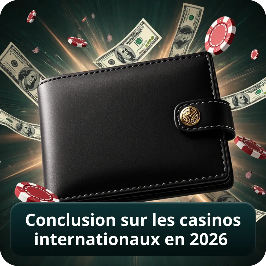Conclusion sur les casinos internationaux en 2026