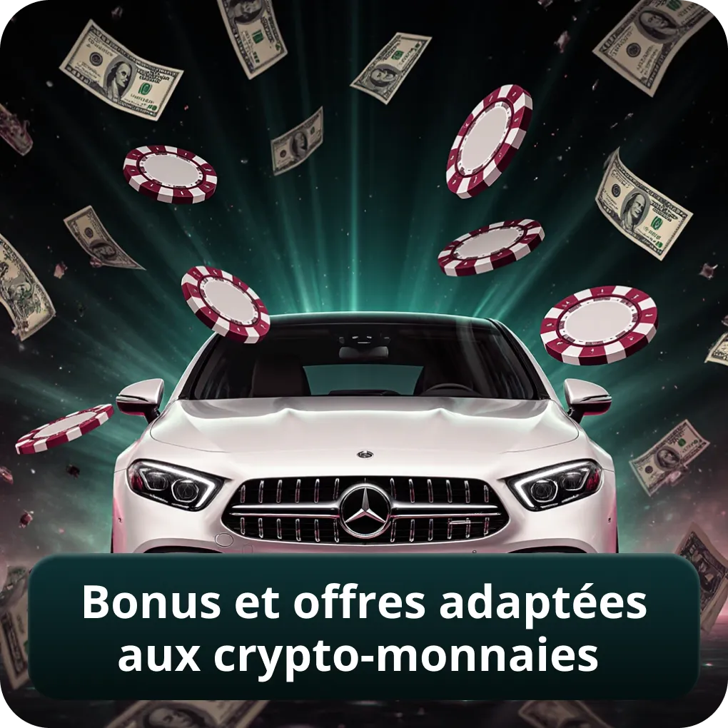 Bonus et offres adaptées aux crypto-monnaies