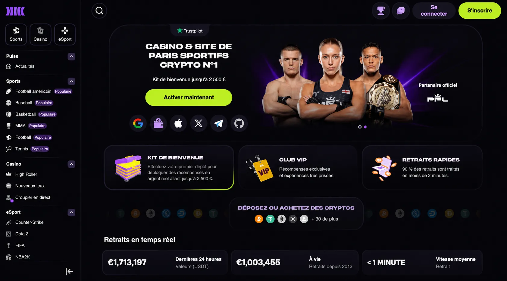 Comment retirer ses gains sur un site paris sportif retrait instantané
