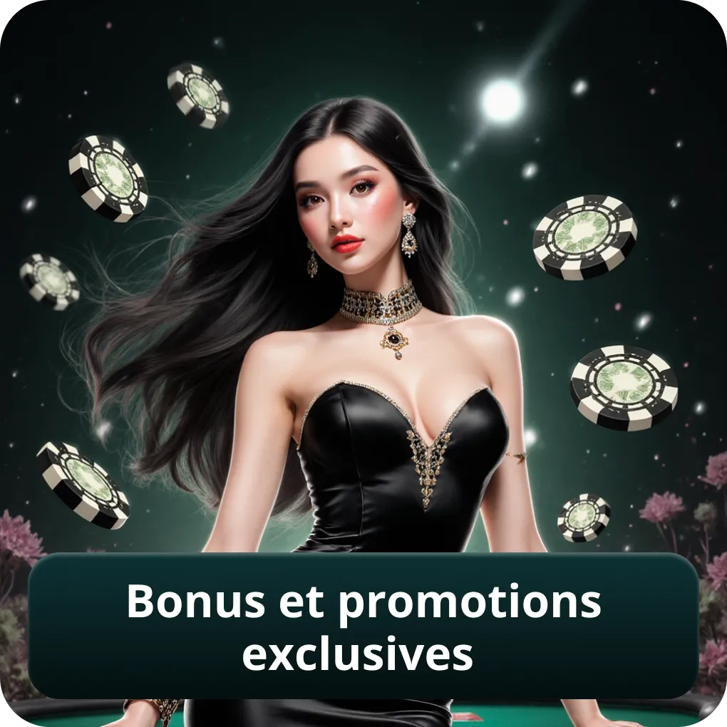 Bonus et promotions exclusives