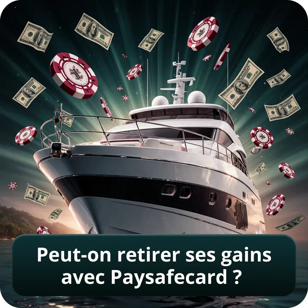 Peut-on retirer ses gains avec Paysafecard ?