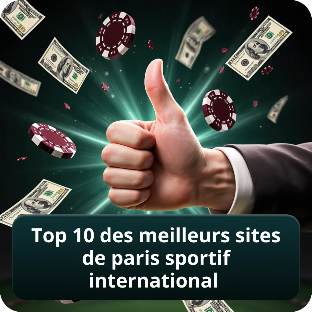 Top 10 des meilleurs sites de paris sportif international