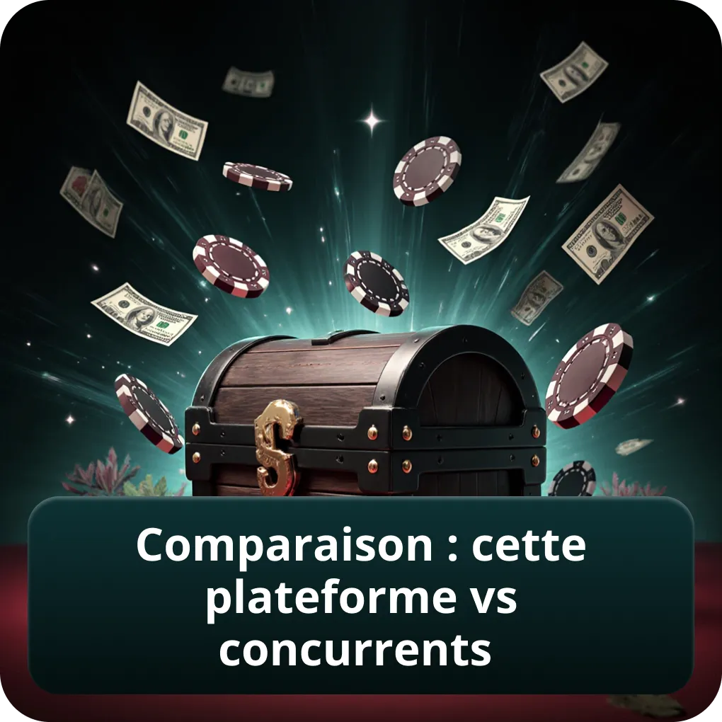 Comparaison : cette plateforme vs concurrents